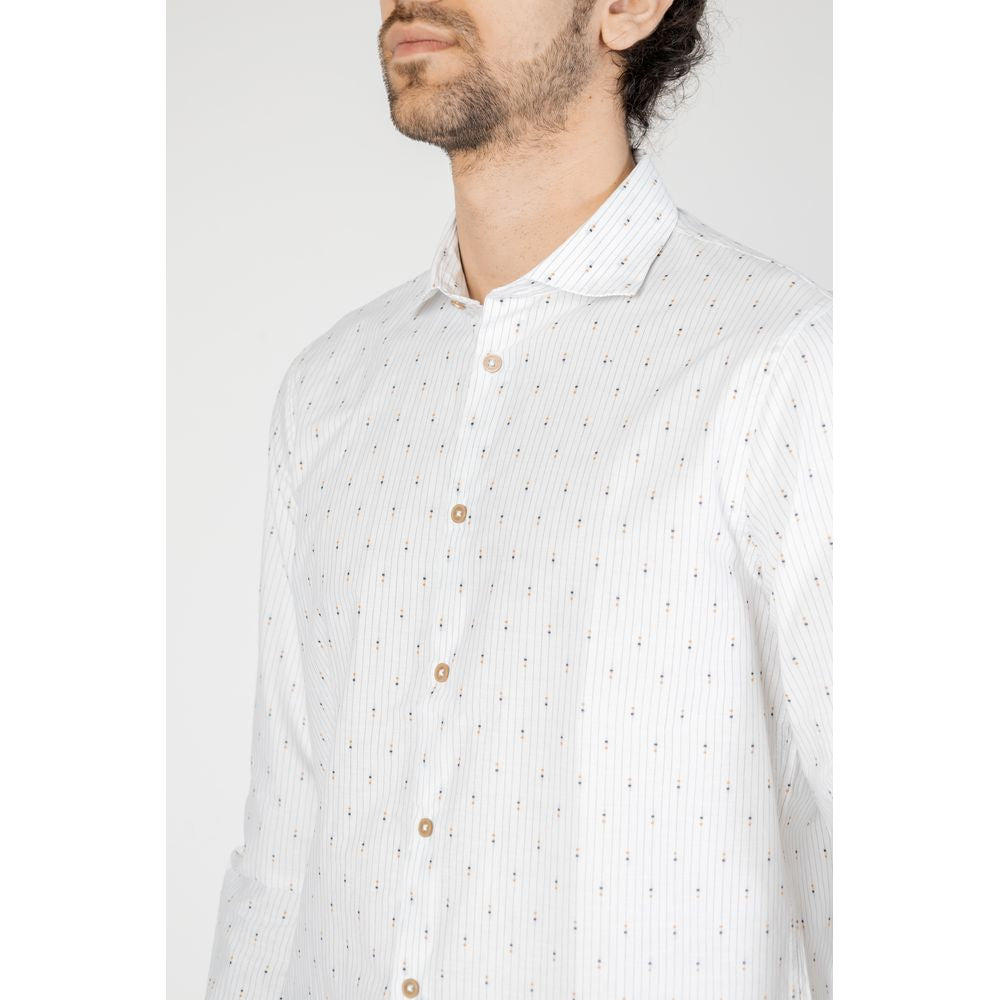 Hamaki-Ho white cotton shirt